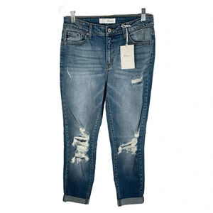 NWT KanCan Distressed Jeans Size 25 🤍